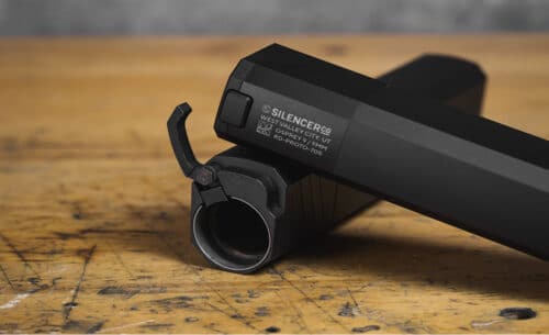 SilencerCo Osprey 45 2.0 Pistol Silencer, Black (SU5185)