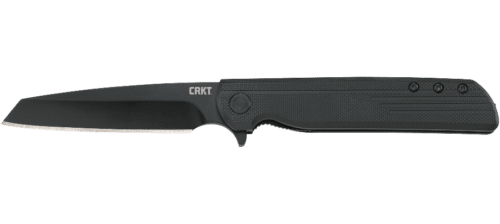 CRKT LCK + Tanto Blackout Folding Knife, Black Oxide Finish (3802K)