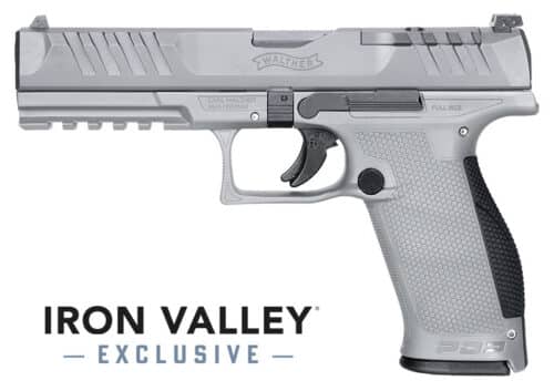 Walther PDP Full-Size 9mm Pistol, 4.5in. Barrel, Gray (2858371GY)
