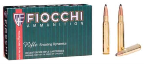 Fiocchi 30-06 Springfield,165 Gr, PSP Ammunition (3006C)