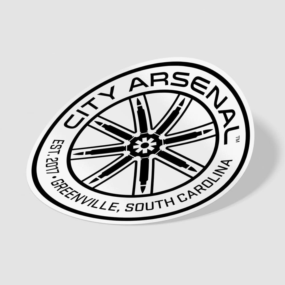 City Arsenal City Seal 5.56 Sticker (CA 556 STICKER)
