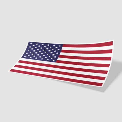 American Flag Sticker (FLAG STICKER)