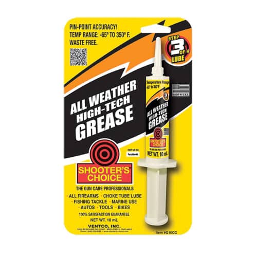 Shooter's Choice, All Weather High-Tech Grease, 10ml Syringe (SHF-G10CC)