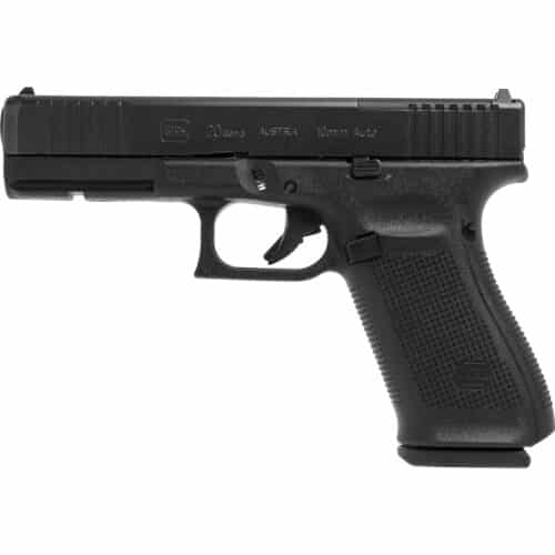 Glock 20 Gen 5 MOS, 10mm Pistol, Black (PA205S203MOS)