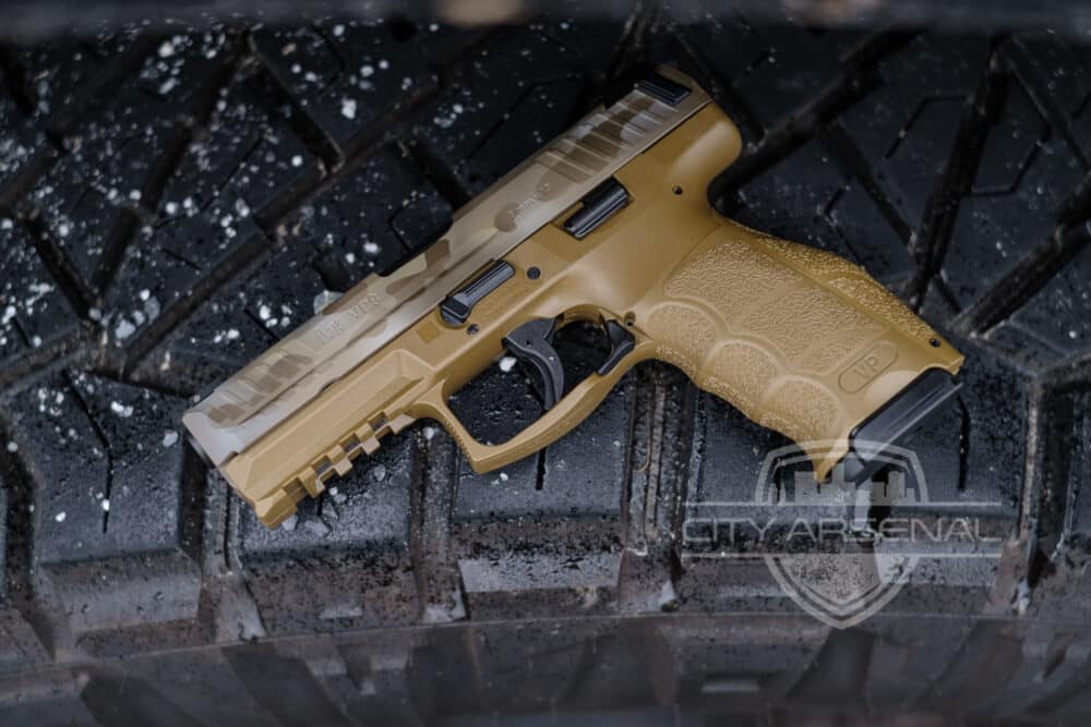 H&K VP9 9mm Handgun, FDE/CAMO (81000589)
