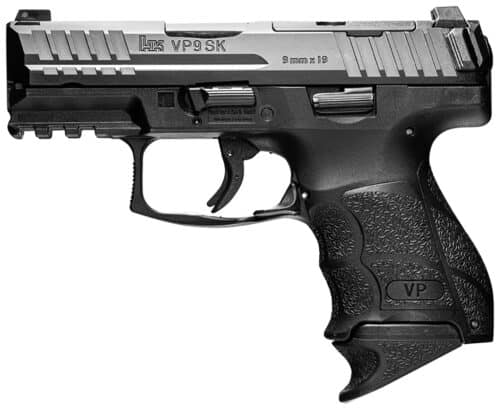 H&K VP9SK Subcompact 9mm Pistol, Optic Ready Slide, Black (81000810)