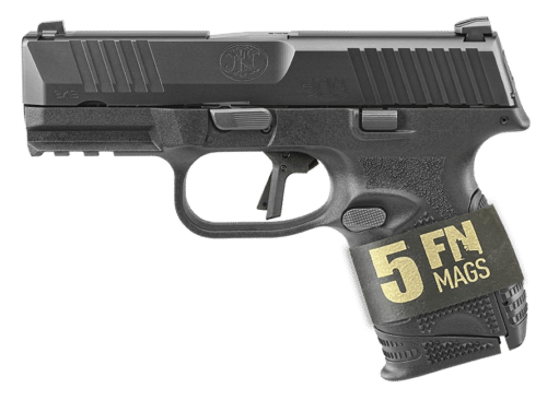 FN America FN 509 Compact, 5 Magazine Bundle Package, Black (66-101641)