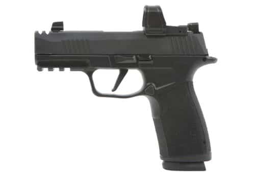 Sig Sauer P365 Macro 9mm Pistol with Romeo Zero Optic, Black Nitron Finish (365XCA-9-COMP-RXZE)