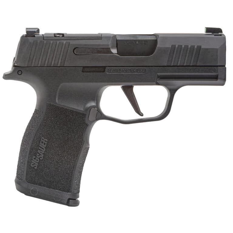 Sig Sauer P365X 9mm Pistol, Optic Ready, Black Nitron (365X-9-BXR3P ...