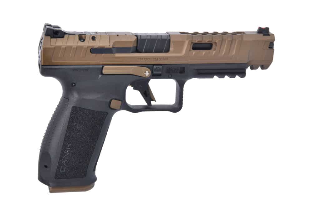 Canik SFX RIVAL 9mm Handgun, Optic-Ready, Bronze Cerakote Finish (HG6610B-N)