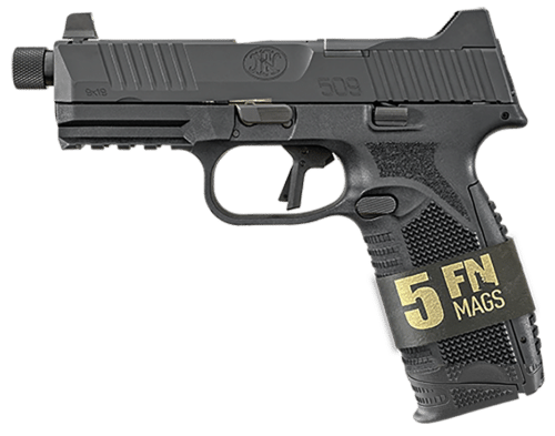 FN America FN 509 Tactical, 9mm Pistol, Bundle Package, Black (66-101649)
