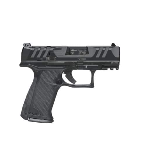 Walther Pdp F-series 9mm Pistol, 3.5in. Barrel Optic-ready, Black 