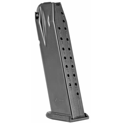 Walther OEM Pistol Magazine, 9mm, 18 Rounds, Fits PDP Full Size, Black (2856891)