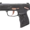 Sig Sauer P365 ROSE 380ACP Pistol Package, Black Nitron with Rose Gold Accents (365-380-ROSE-MS)