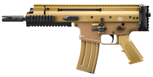 FN America FN SCAR 15P Pistol, 5.56mm, FDE (38-101241)