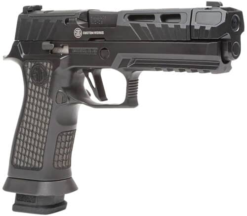 Sig Sauer P320 Spectre Comp 9mm Pistol, XSeries Grips, Black Cerakote (P320V004)