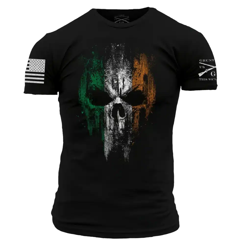 Grunt Style, GS Irish Reaper T-Shirt, Black (GS5323)