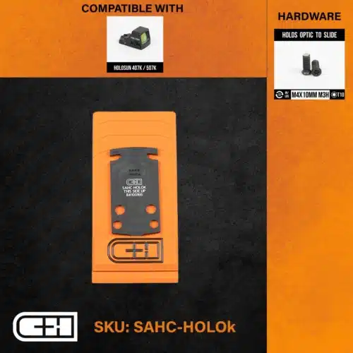 C&H Precision Springfield Hellcat w/ RMSc Footprint to Holosun 407k / 507k (SAHC-HOLOK)