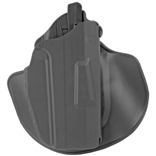 Safariland 7378 ALS Holster, Kydex, Flexible Paddle and Belt Loop, Right Hand, Black (7378)