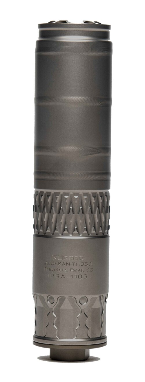 Rugged Suppressors, Alaskan 360, Titanium Silencer (AK360TI)