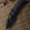Microtech Stitch, S/E, OTF Knife, Tactical Standard, Black (169-1T)
