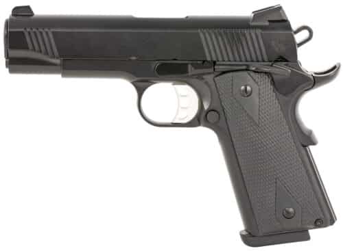 Tisas 1911 Carry B9 9mm Luger Pistol, Black Cerakote (10100121)