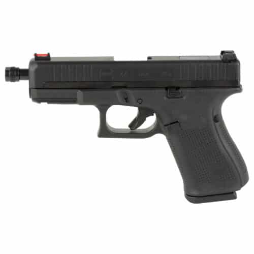 Glock G44 22LR Pistol, AG, Fiber Optic Front Sight, Matte Black (UA455A501AO)