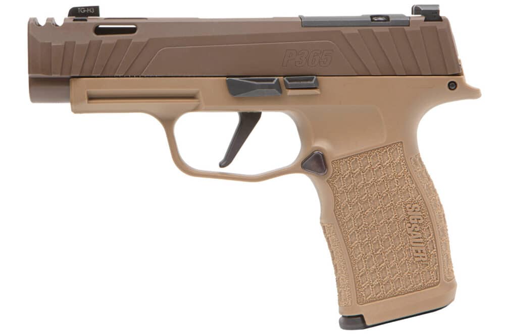 Sig Sauer P365XL Spectre Comp, 9mm, Semi-Automatic Pistol, Coyote Tan(P365V005)