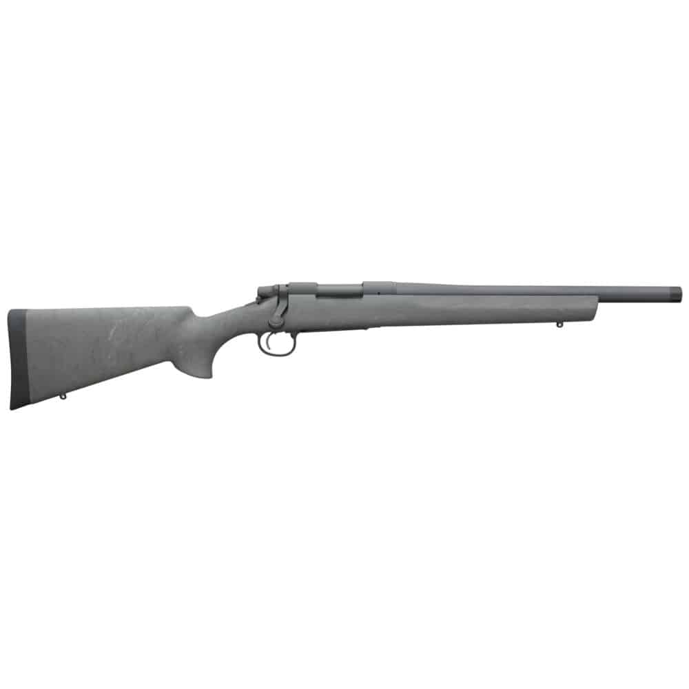 Remington 700 SPS Tactical, 308 Winchester 16.5" Threaded Barrel, Black Hogue Stock, Matte Blued Finish (R85538)