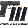 Sig Sauer P365 XMACRO TACOPS 9mm Pistol, Black Nitron Finish (365XCA-9-TACOPS) - Image 3