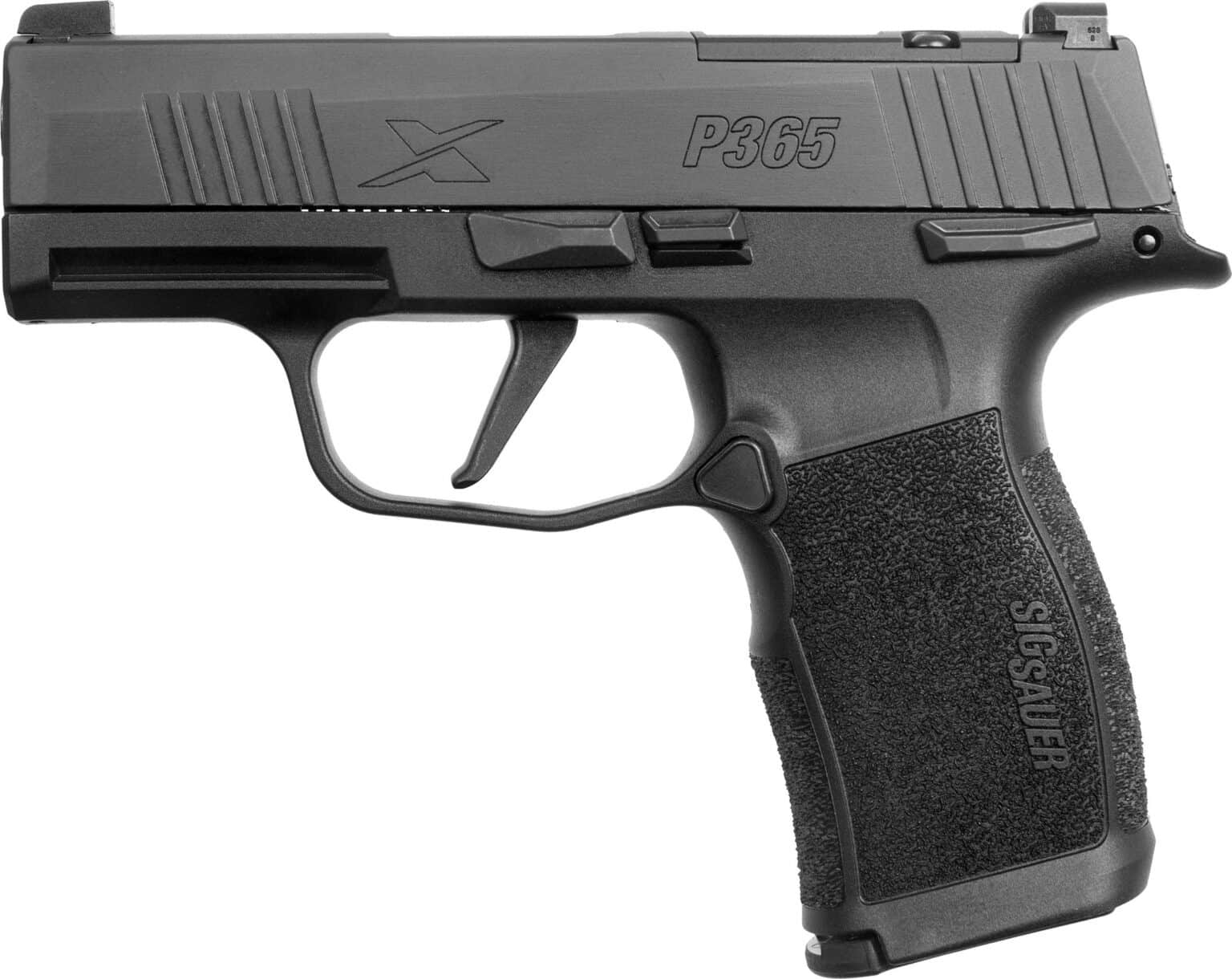 Sig Sauer P365X 9mm Pistol, Manual Thumb Safety, Nitron Black (365X-9 ...