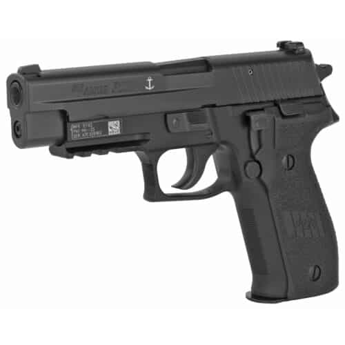 Sig Sauer P226 MK-25 9mm Pistol, DA/SA, Full Size Metal Frame Pistol, Black Nitron Finish (MK-25)