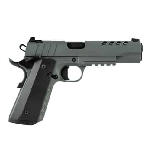 Tisas 1911 Night Stalker 9mm, Single Action Only, Semi-Automatic, Carbon Steel Frame, Cerakote Finish (10100538)