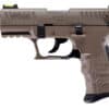 Walther P22 Q Tactical 22 LR, Serrated/Steel Slide, Polymer Frame w/Picatinny Rail, Interchangeable Backstrap Grips, Flat Dark Earth (5120753)