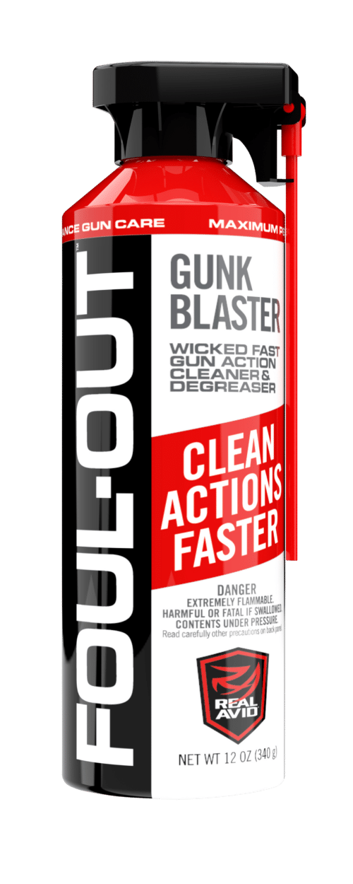 Real Avid, Foul Out Gun Blaster Cleaner/Degreaser, Aerosol, 12oz Can (AVDCB12A)