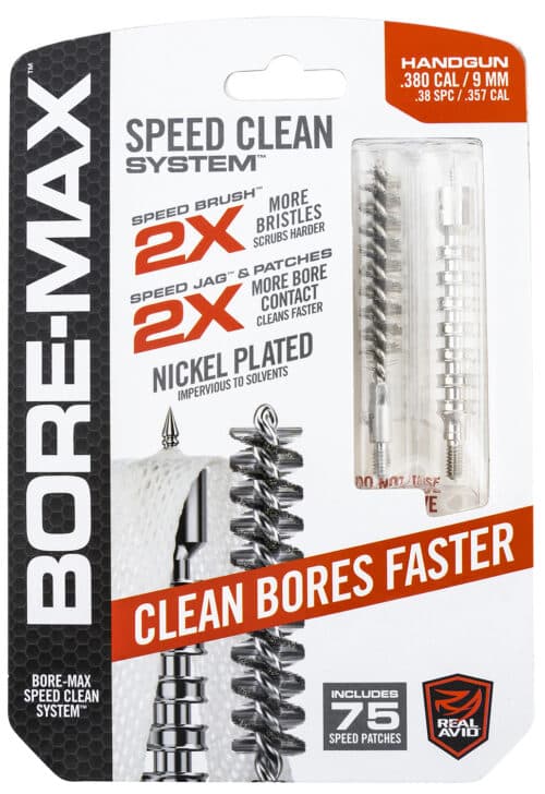 Real Avid, Bore-Max Speed Clean Kit, 9MM (AVBMSET9MM)