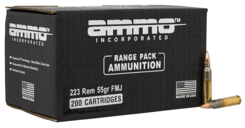 Ammo Inc., Signature 223 Rem, 55Gr, Full Metal Jacket, 200Rds (223055FMJ-A200)