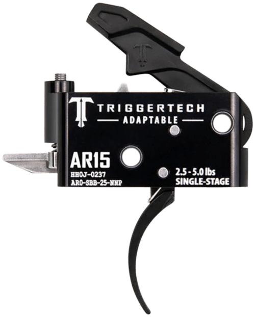 Triggertech, Adaptable Single Stage, Curved, Black (AR0-SBB-25-NNP)