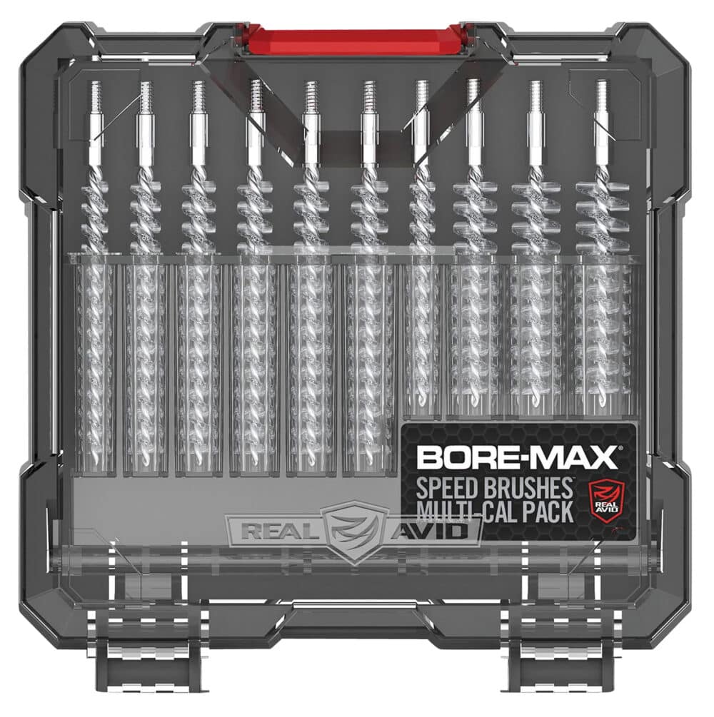 Real Avid, Bore-Max Speed Brushes, Set of 10, Multi Cal Brushes (AVBMSBS)