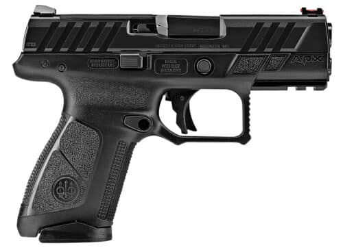 Beretta USA APX A1 Compact 9mm Luger, Black Barrel, Black Optic Ready/Serrated Slide, Black Polymer (JAXA1C915FO)