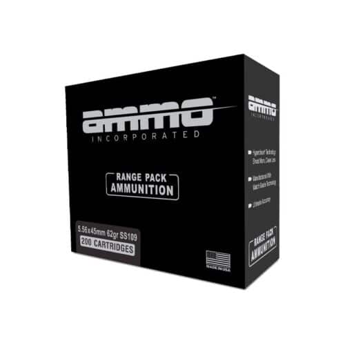 Ammo Inc, Signature 5.56mm, SS109, 62Gr, 200Rds (556062SS109-A200)
