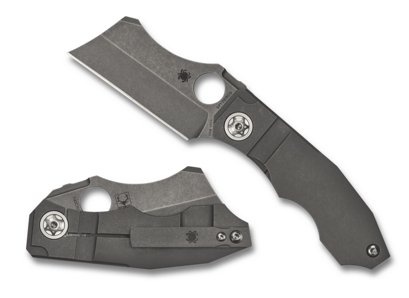 Spyderco Stovepipe Titanium Folding Knife (C260TIP)