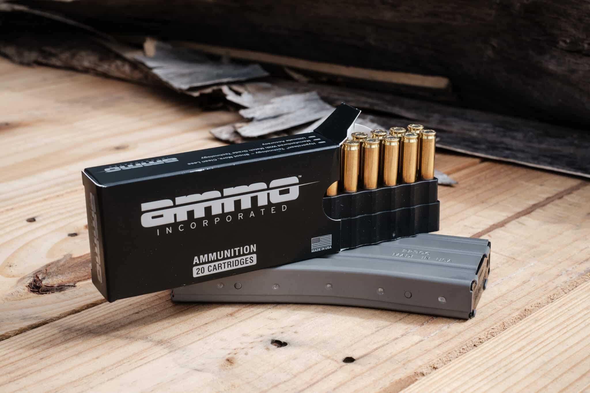 Ammo Inc, Signature, 5.56mm, 62gr, SS109 Steel Core Ammunition, 20rd ...