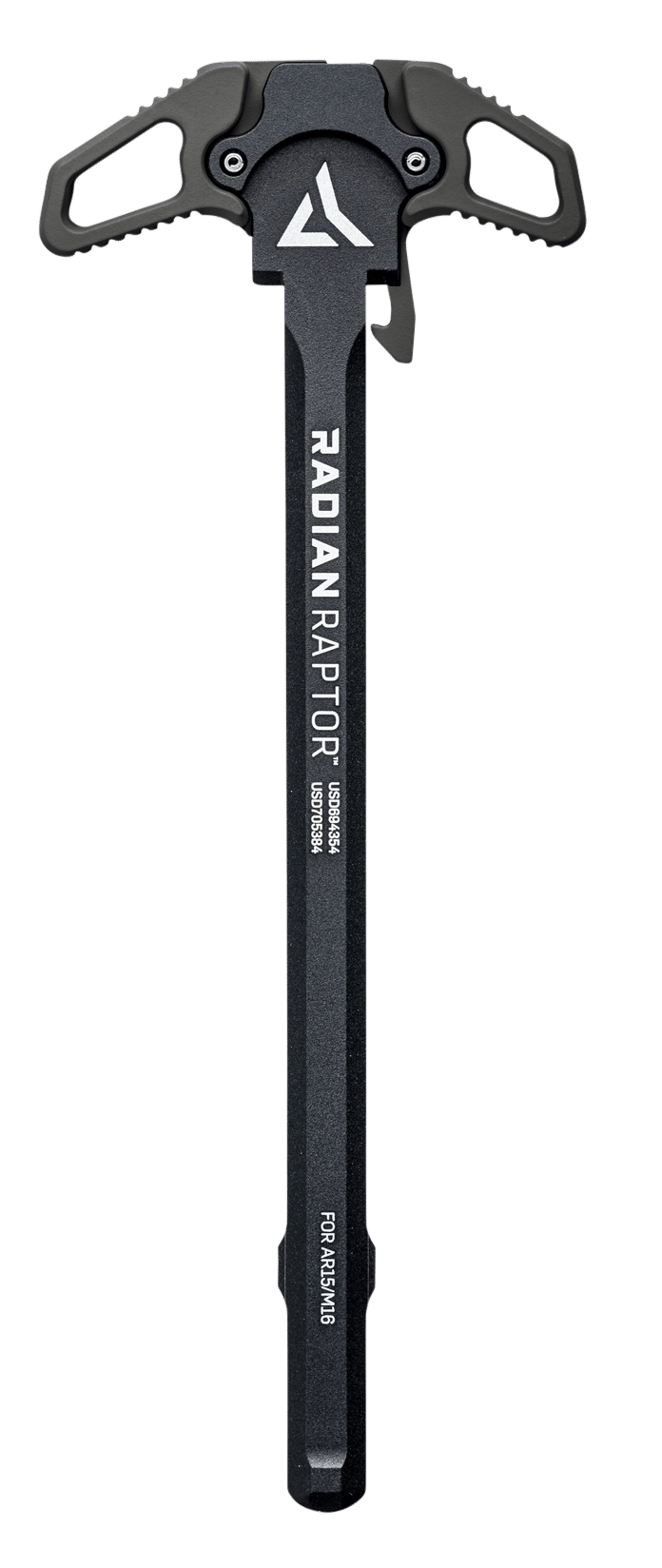 Radian Weapons, Raptor, Charging Handle, Anodized Finish, Fits AR-15, Gray (R0560)