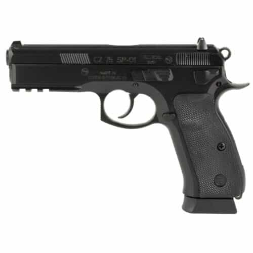 CZ-USA, 75 SP-01 Tactical, DA/SA, 9MM Full Size Pistol, Black (89353)