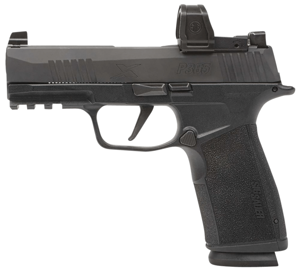 Sig Sauer P365X Macro Compact, 9MM Pistol, 17+1, ROMEOZero Elite 3MOA, Black (365XCA-9-BXR3-RXZE )