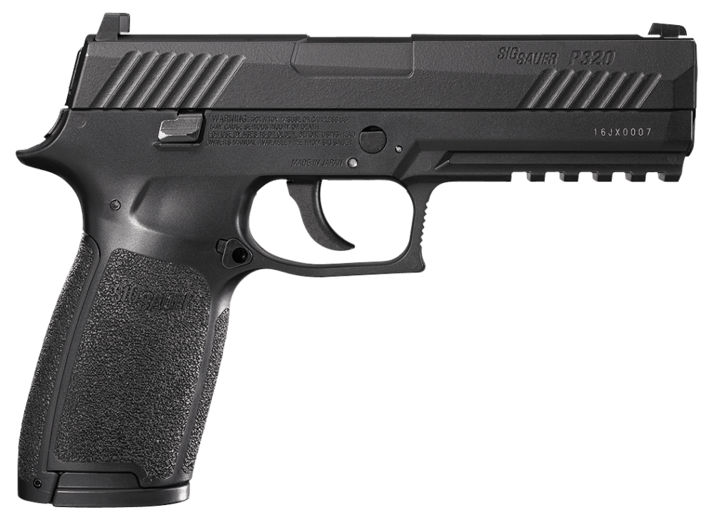 Sig Sauer P320 Airsoft Pistol, Black (AIR-P320-177-30R-BLK)