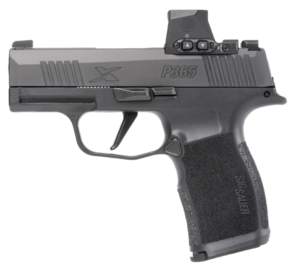 Sig Sauer P365X Romeo-X, Micro Compact 9MM Pistol, Black (365X-9-BXR3-RXX)
