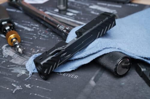 Shark Coast Tactical, SCT Ghost, Custom Stripped Slide for Glock G43/43X, Black (100-005-0300-01)
