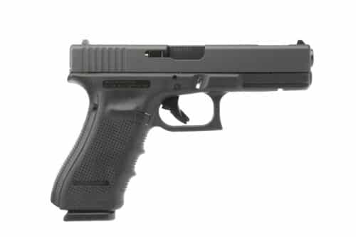 Glock G17 C Gen 4, Full Size Safe Action, 9mm Pistol, 17+1, Black (PG1759203)